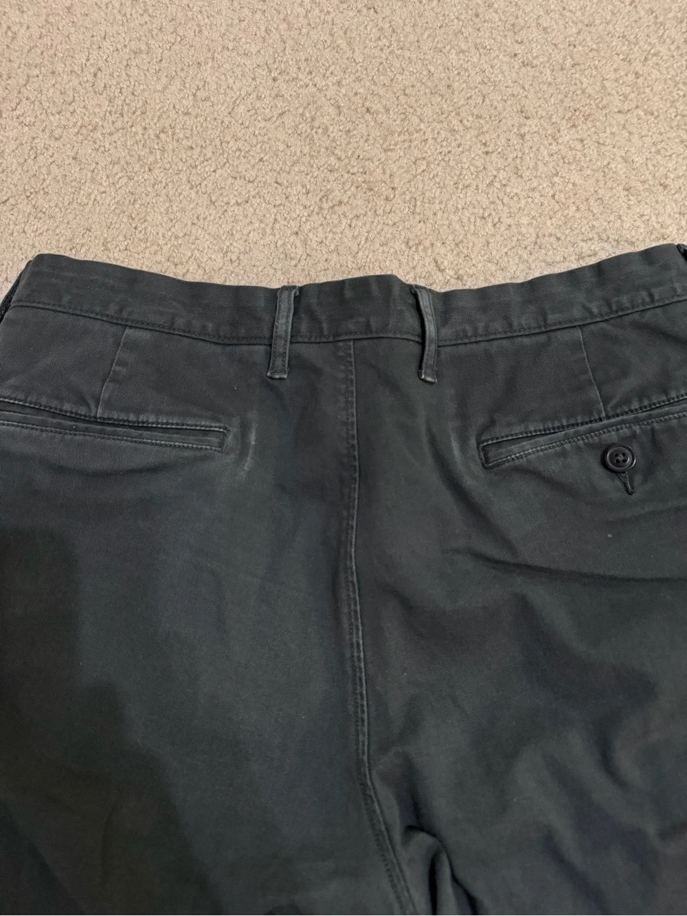 J.Crew 770 Straight Fit Stretch Chino Pants Faded Black 32x30